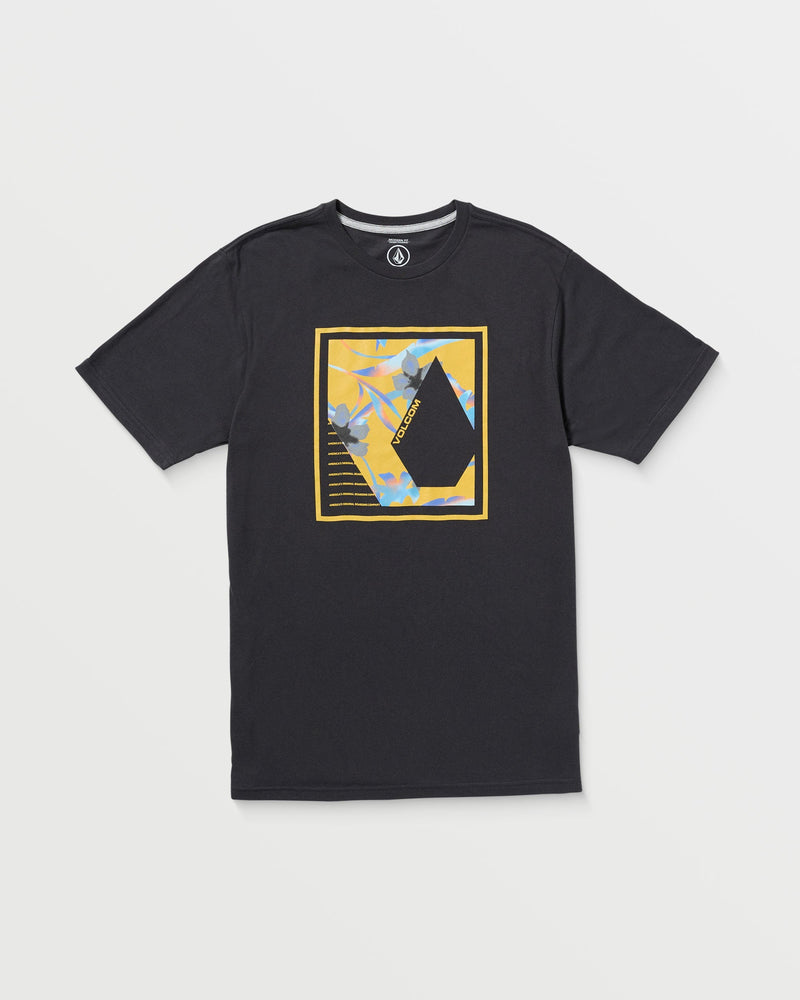 Volcom Men's Sprayz Short Sleeve Tee Washed Black Heather