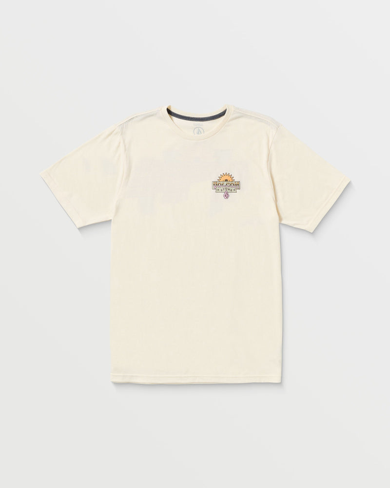 Volcom Men's Sure Thing Short Sleeve Tee Off White Heather