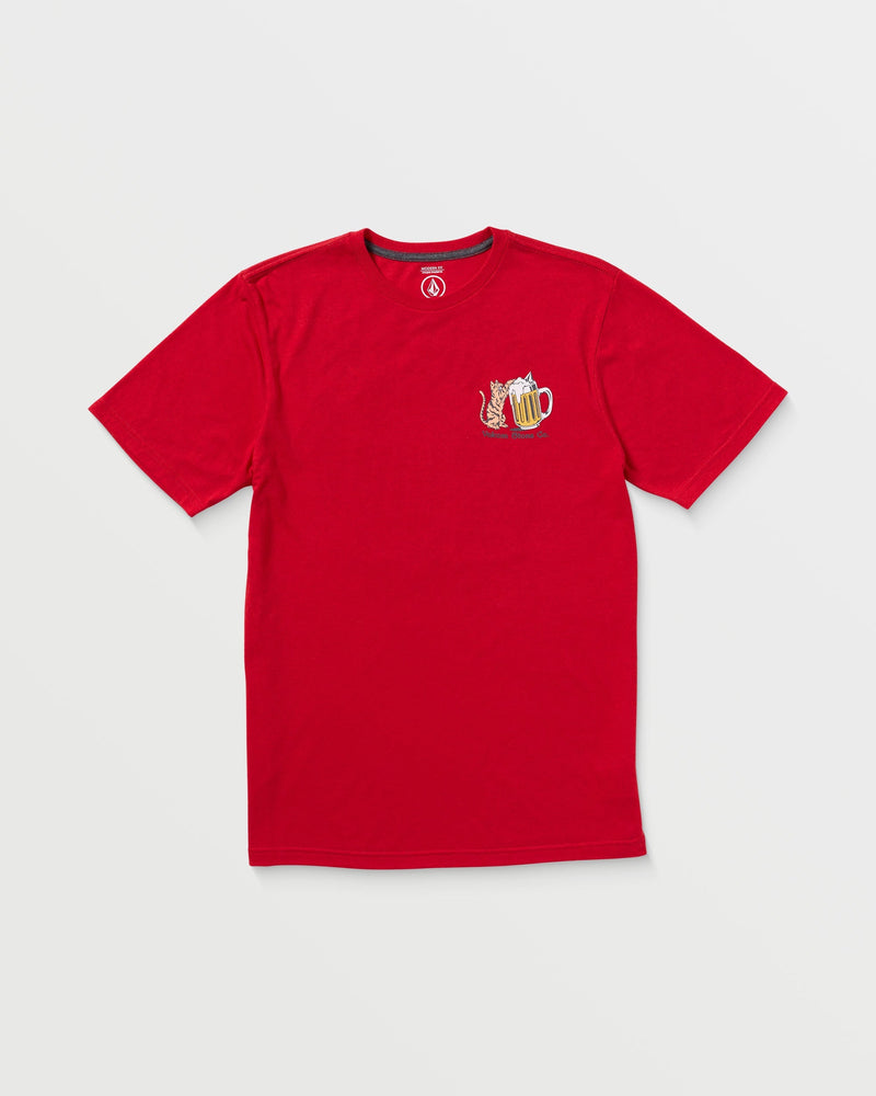 Volcom Men's Curious Cat Short Sleeve Tee 