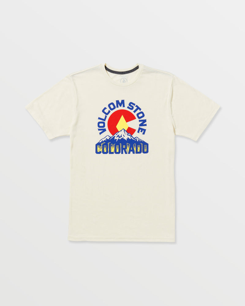 Volcom Men's Rockyrado Short Sleeve Tee Off White Heather