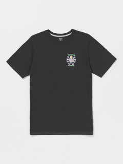 Octoparty Short Sleeve Tee - Washed Black Heather