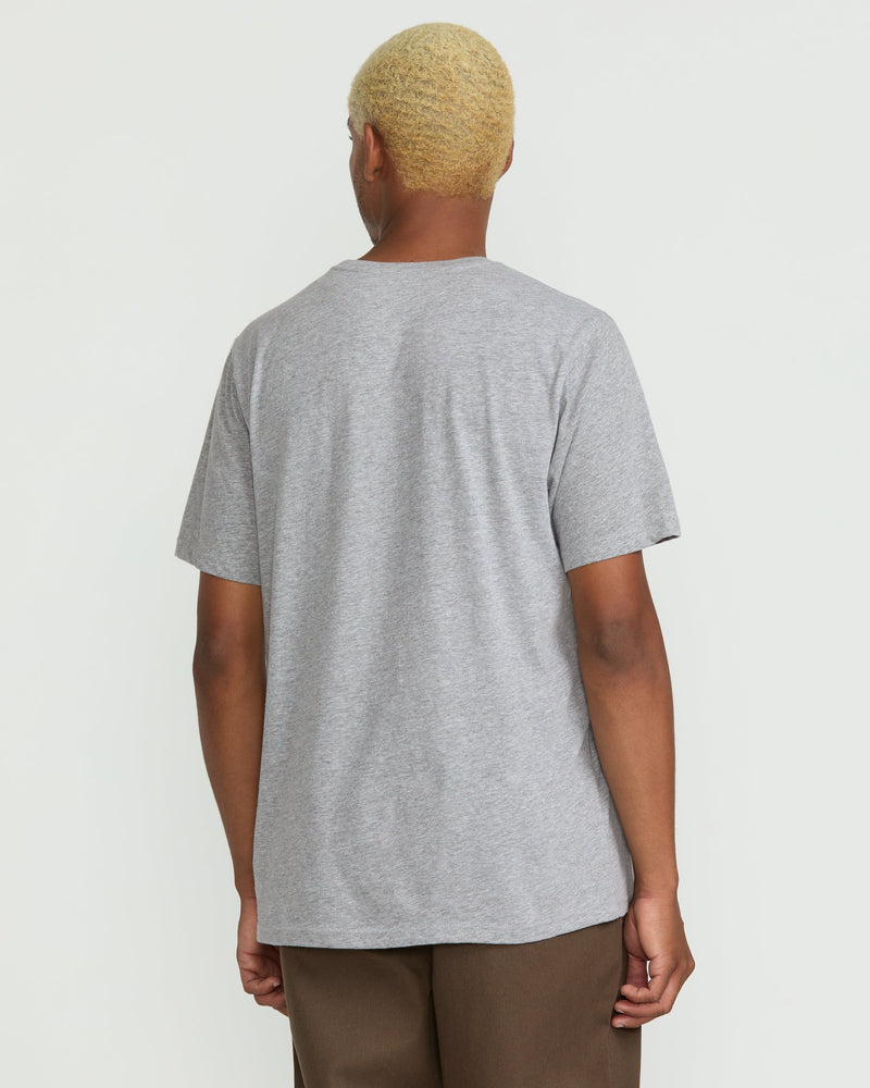 Volcom Men's Melting Short Sleeve Tee Heather Grey