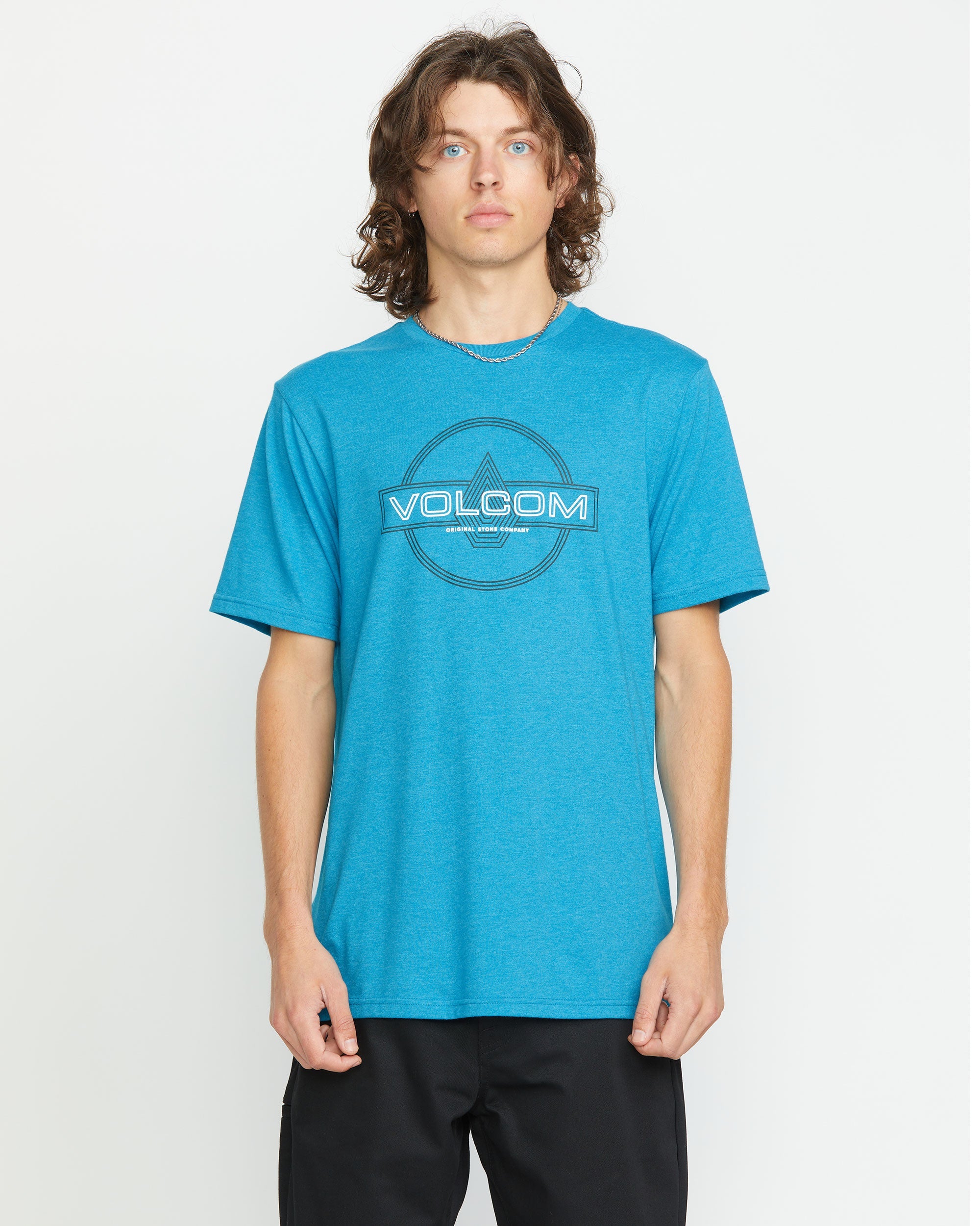 Men's Line Service Short Sleeve Tee - Volcom