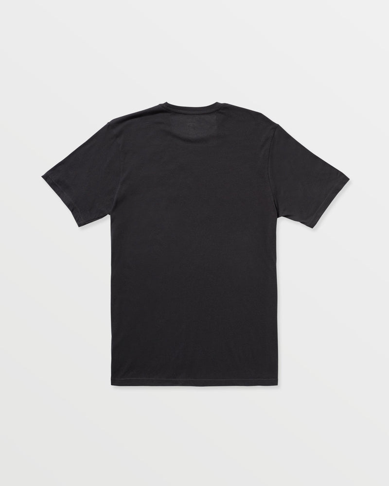 Volcom Men's Line Service Short Sleeve Tee Washed Black Heather