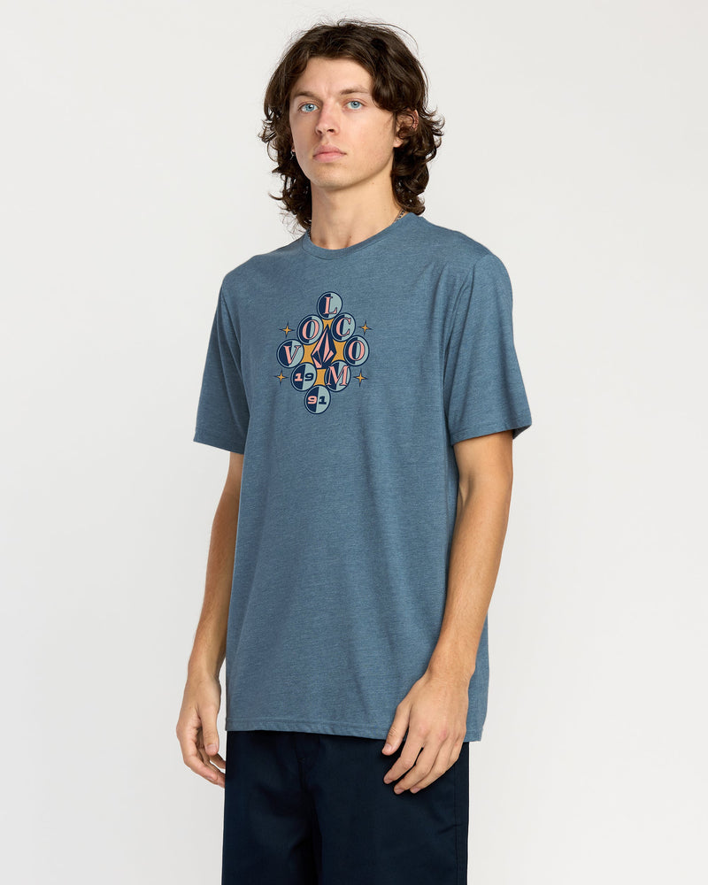 Volcom Men's Cue 91 Short Sleeve Tee 