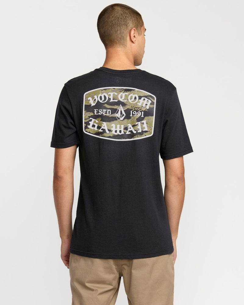 Volcom Men's Aloha Never Dies Fill Short Sleeve Tee 