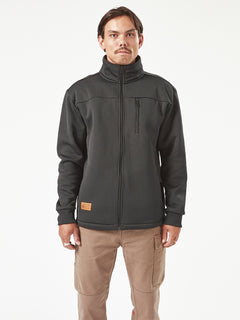 Volcom Workwear Bonded Fleece Jacket - Black