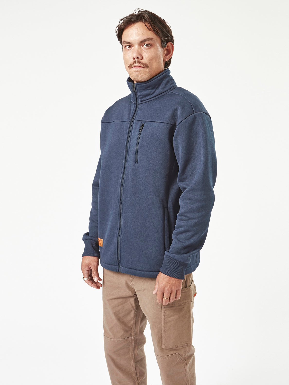 Volcom Workwear Bonded Fleece Jacket - Navy