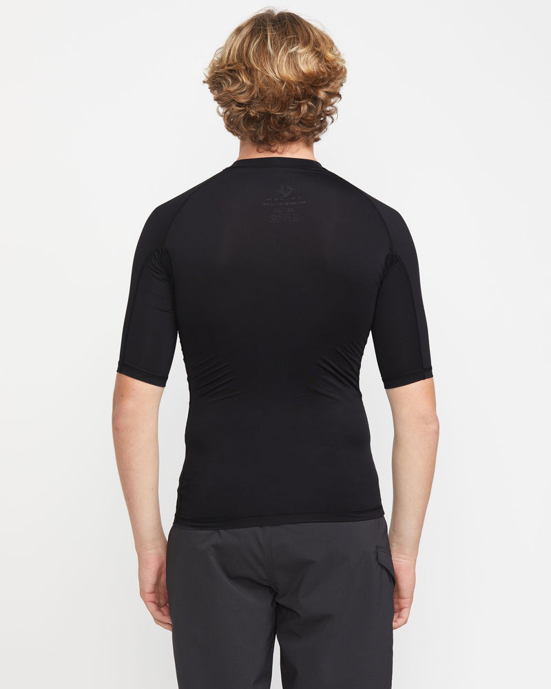 Volcom Men's Lido Short Sleeve Shirt Black