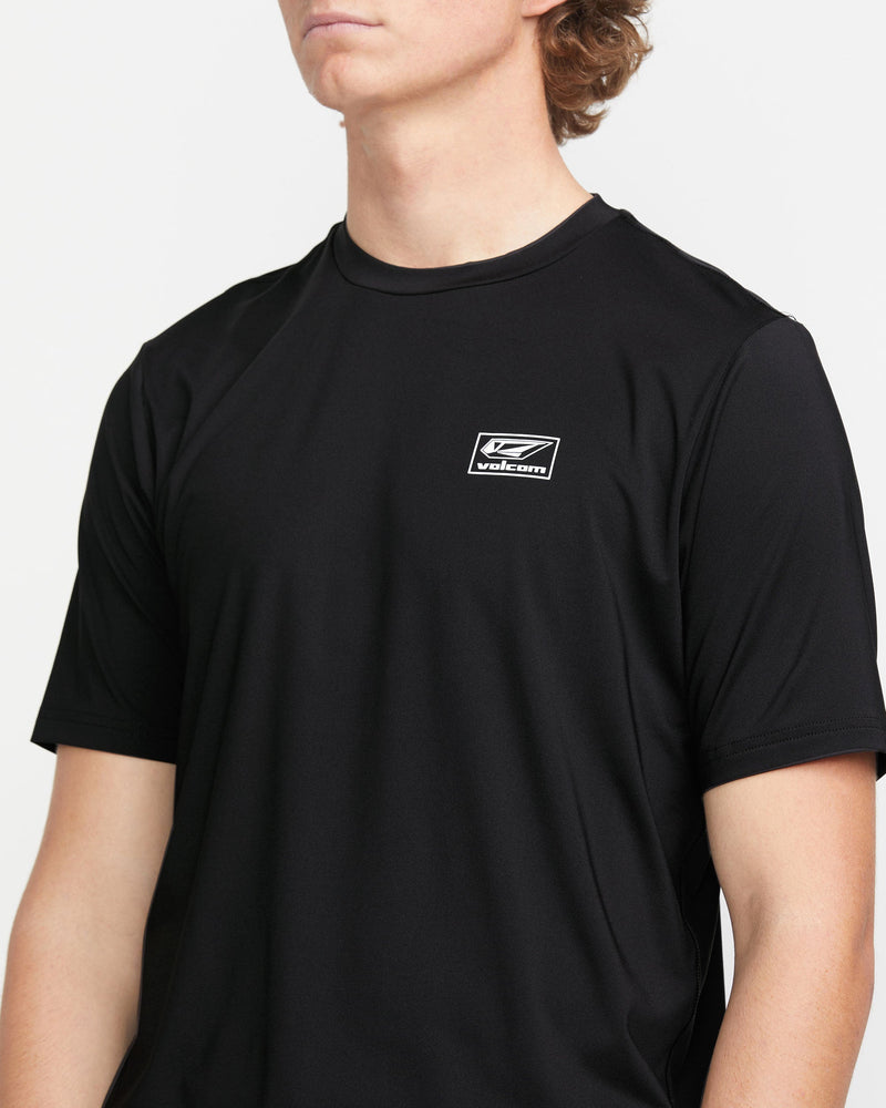 Volcom Men's Modstone Loose Short Sleeve Surf Tee Black
