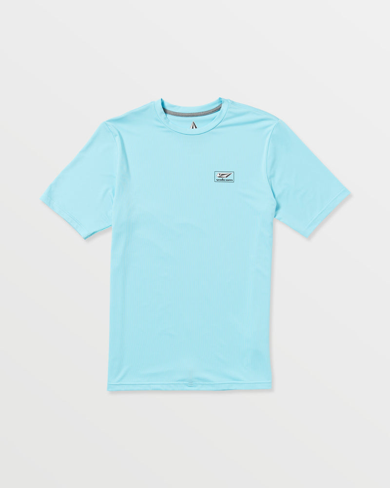 Volcom Men's Modstone Loose Short Sleeve Surf Tee Resin Blue