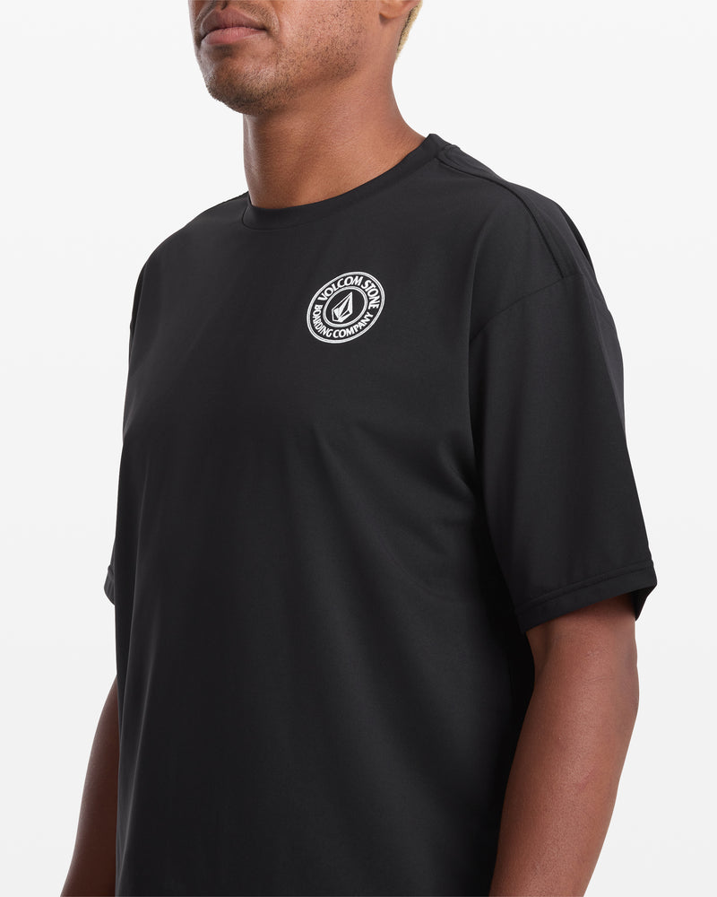 Men's Drain You Short Sleeve-Black-Volcom
