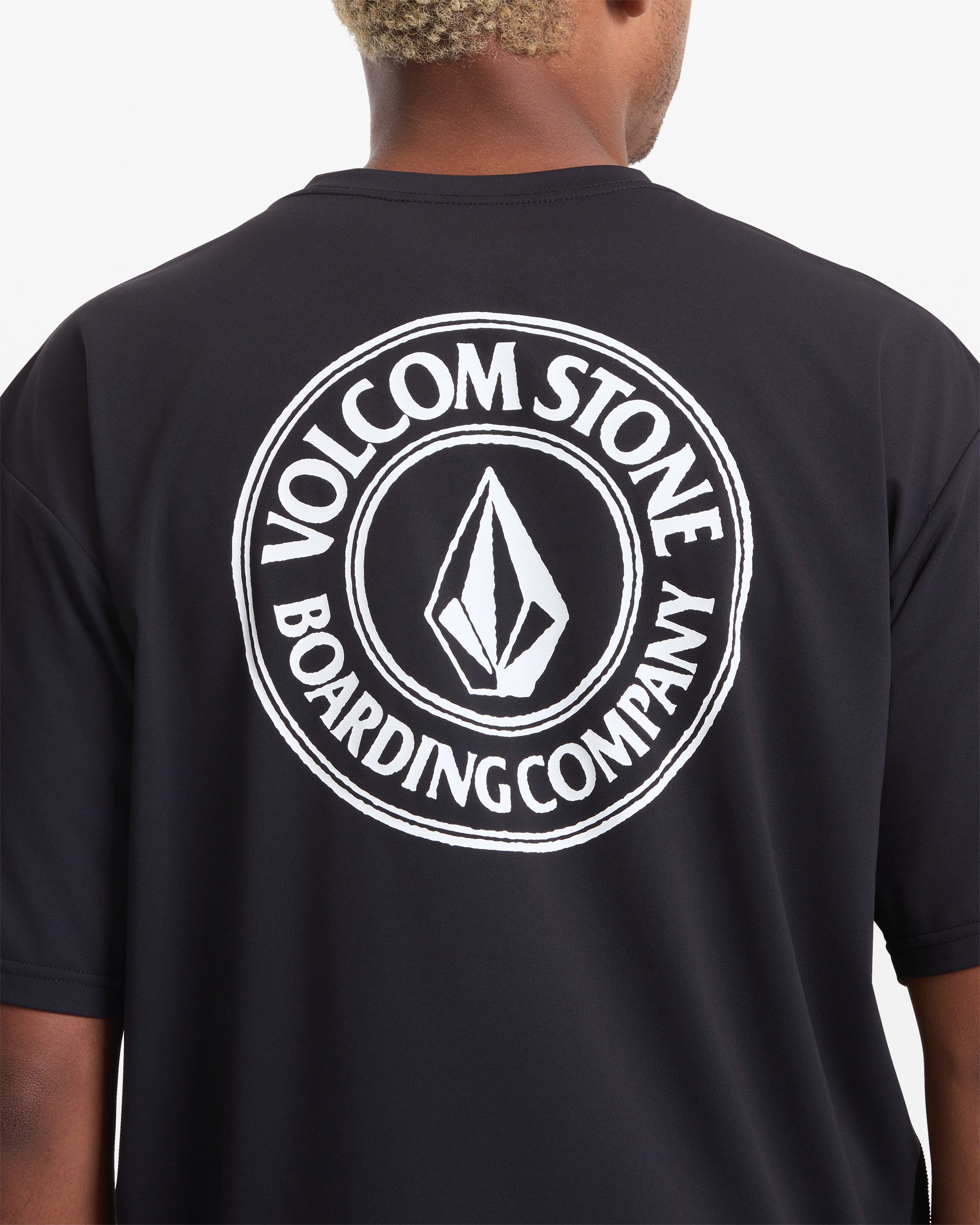 Men's Drain You Short Sleeve-Black-Volcom