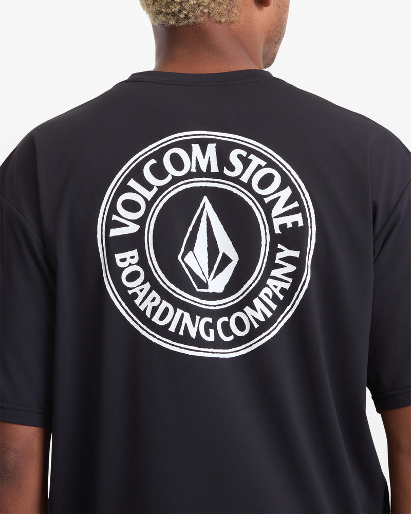 Men's Drain You Short Sleeve-Black-Volcom