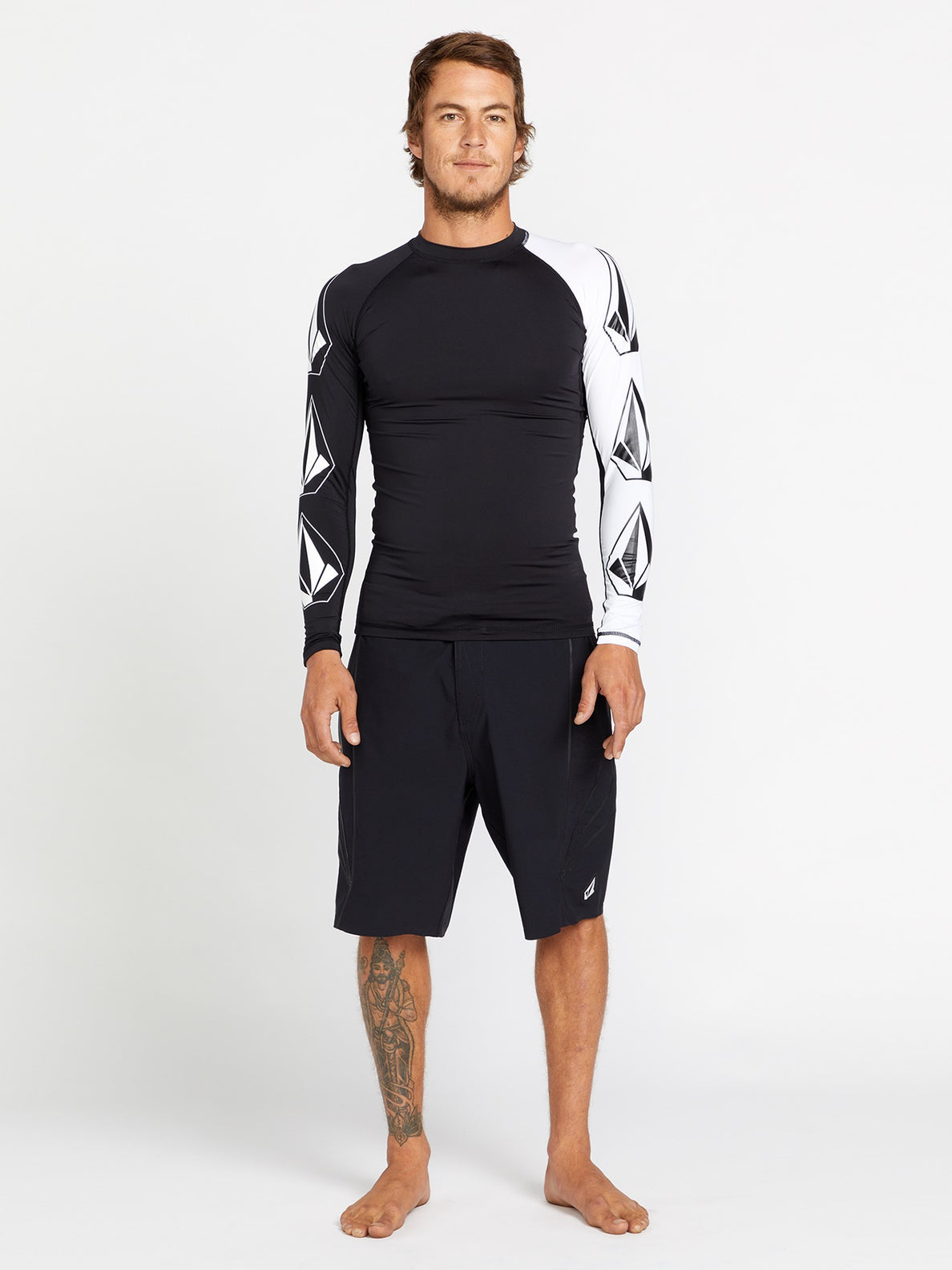 Surf Vitals Jack Robinson Long Sleeve Shirt - Black