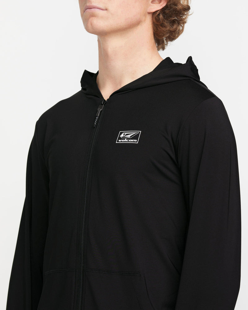 Volcom Men's Modstone Loose Zip Hoodie Black