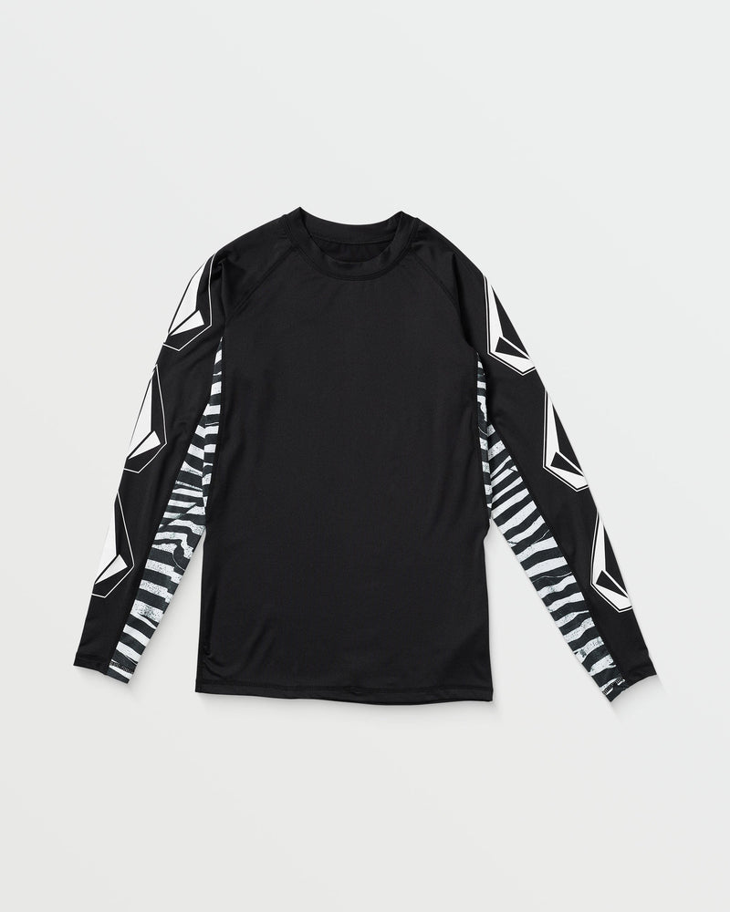Volcom Men's Surf Vitals J Robinson Tght Long Sleeve Rashguard Black