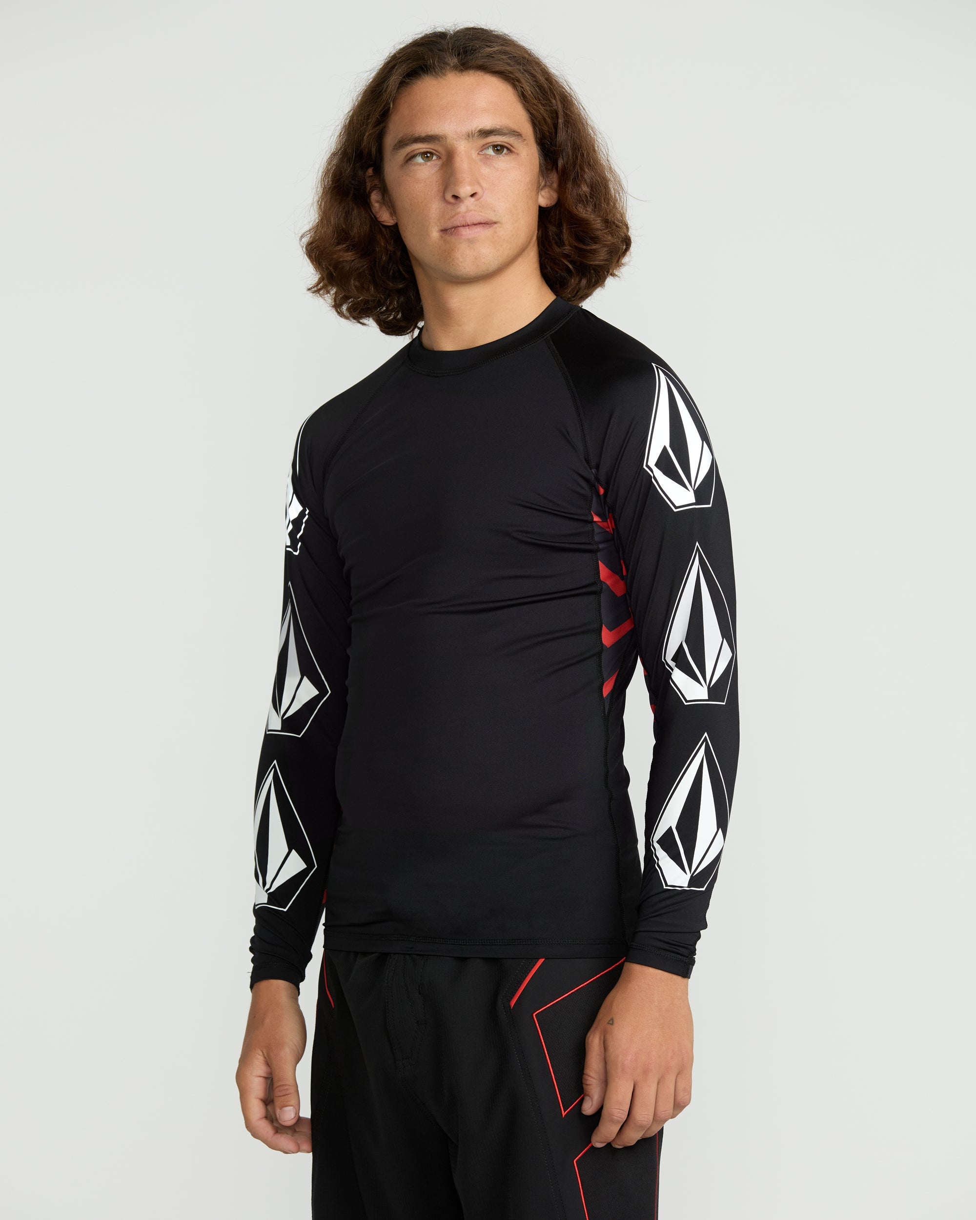 Men's Surf Vitals J Robinson Tght Long Sleeve Thrashguard - Volcom