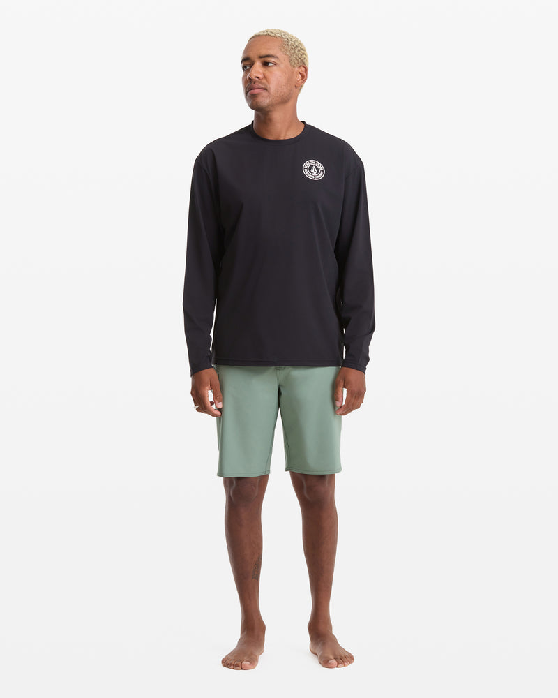 Men's Drain You Long Sleeve-Black-Volcom