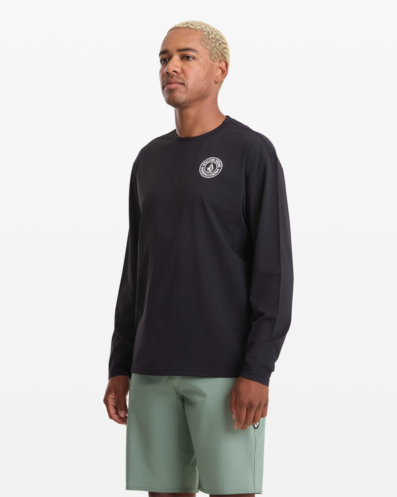 Men's Drain You Long Sleeve-Black-Volcom