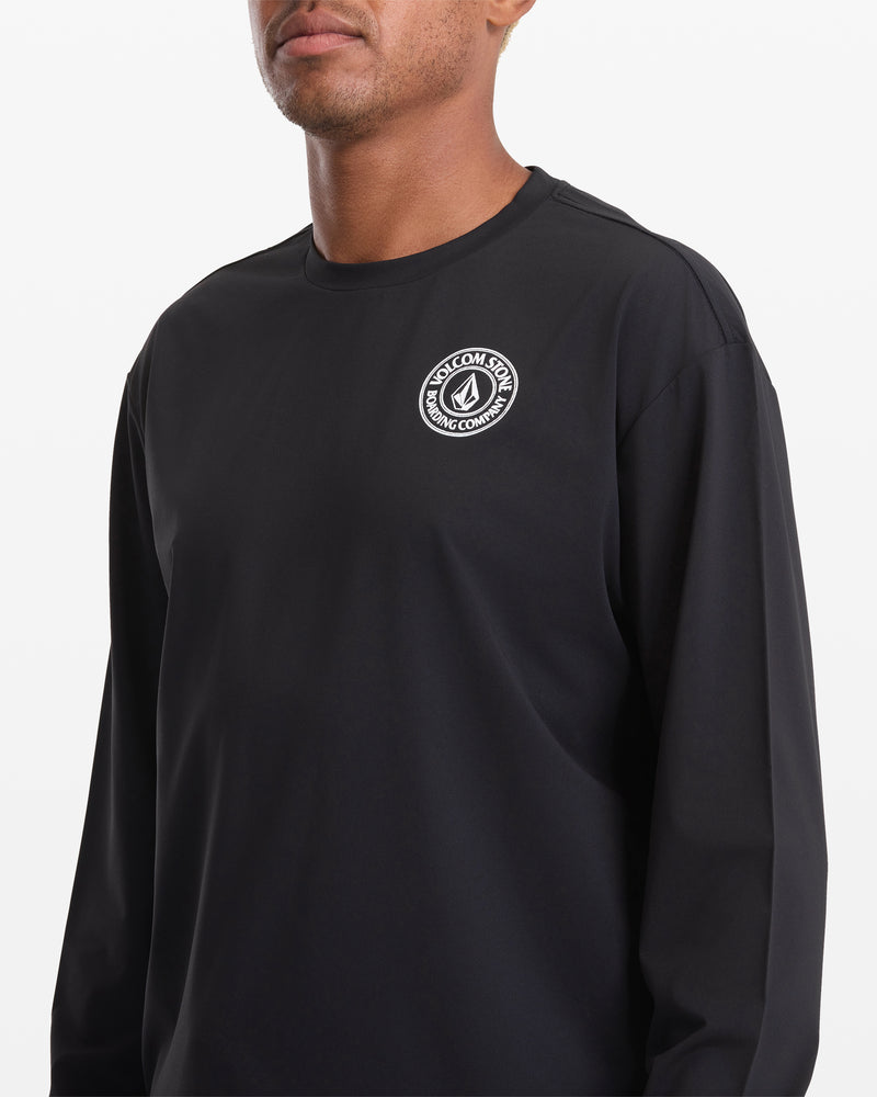 Men's Drain You Long Sleeve-Black-Volcom