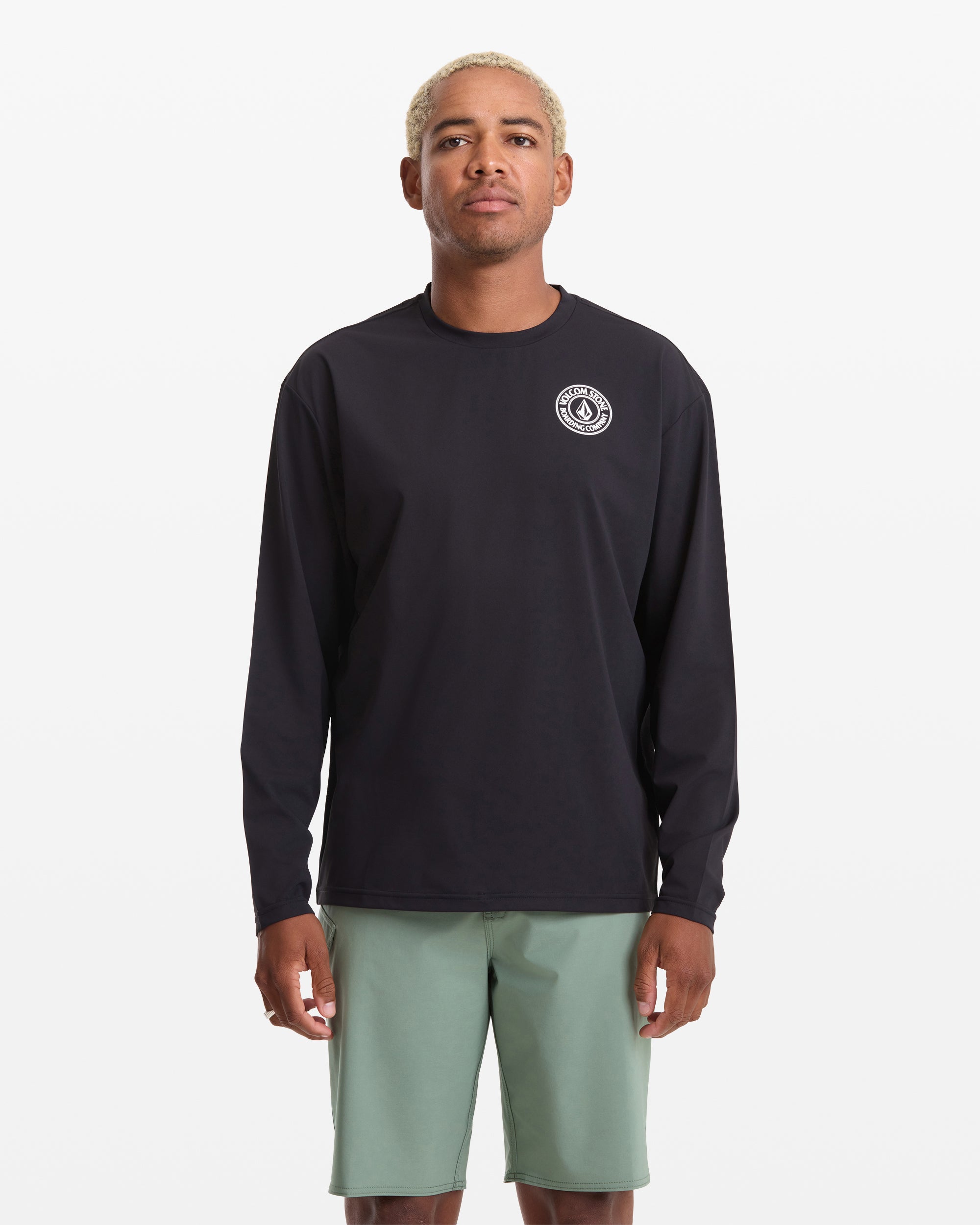 VOLCOM プルオーバー 長袖タッパー　M Men's Drain You Long Sleeve Thrashguard - Volcom