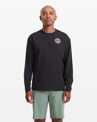 Men's Drain You Long Sleeve-Black-Volcom