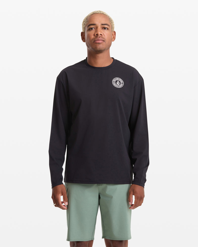 Men's Drain You Long Sleeve-Black-Volcom