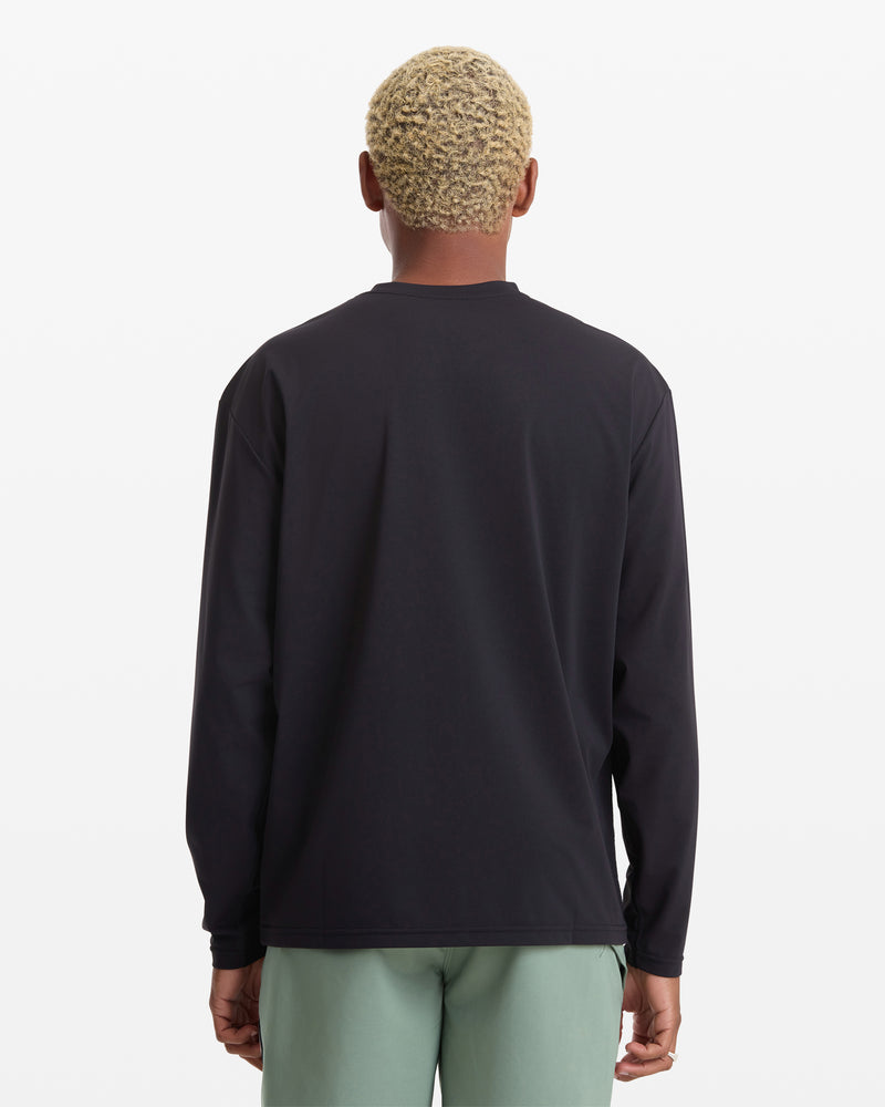 Men's Drain You Long Sleeve-Black-Volcom
