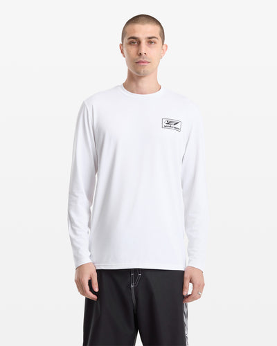 Men's Modstone Loose Long Sleeve-White-Volcom