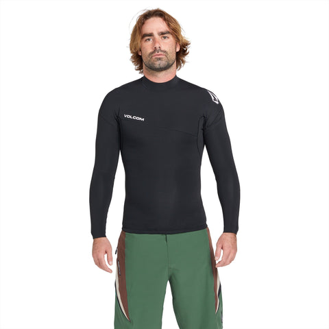 Men's 1.5MM Modulator Pull Over-Black-Volcom