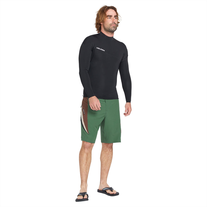 Men's 1.5MM Modulator Pull Over-Black-Volcom