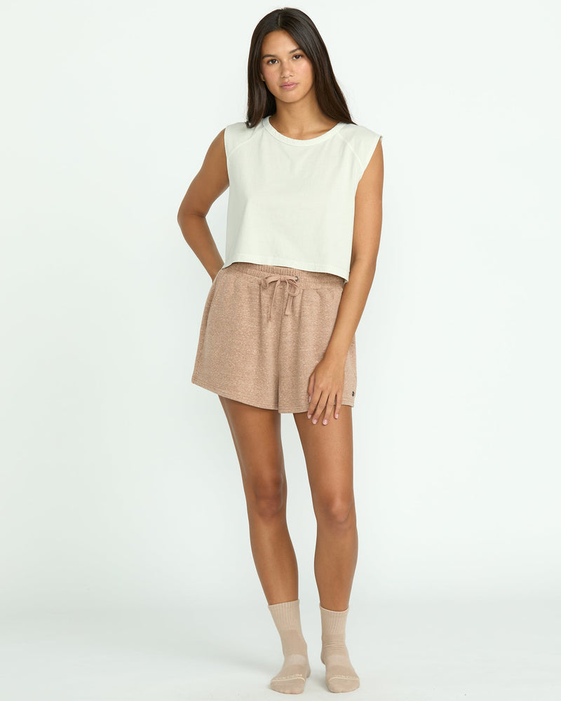 Volcom Women's Lil Muscle Tank Stone