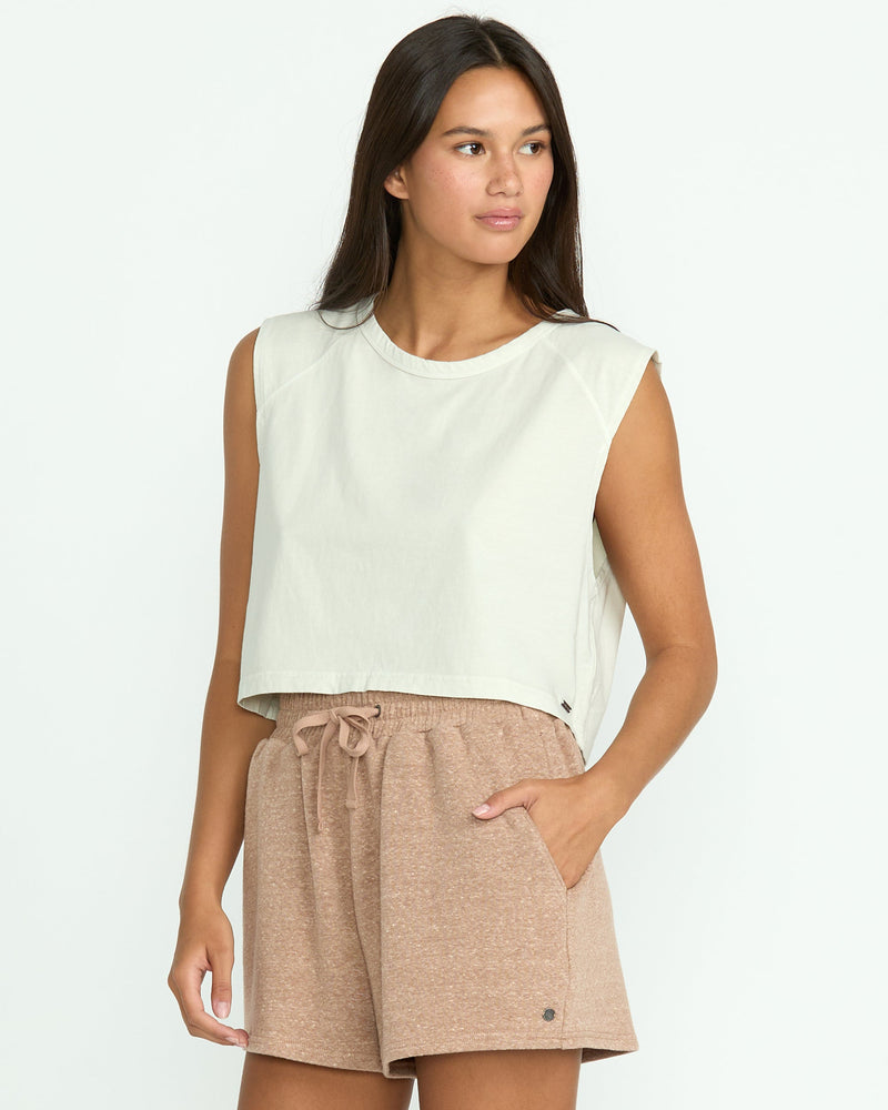 Volcom Women's Lil Muscle Tank Stone