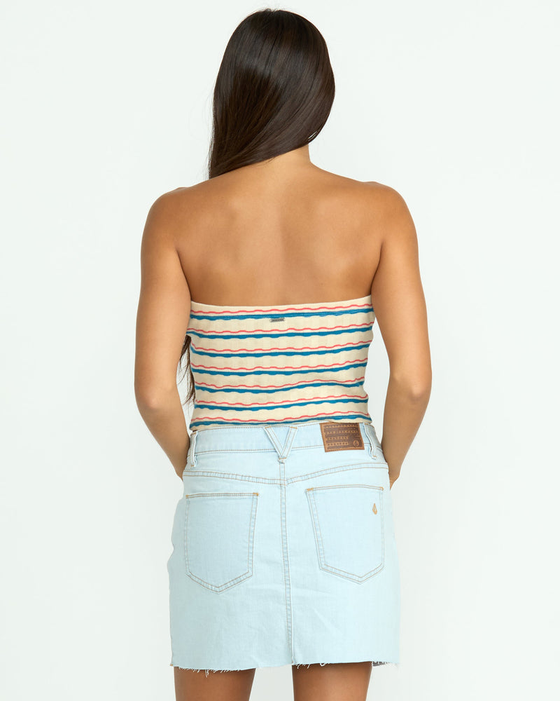 Volcom Women's Its A Magikal Tube Top Oat