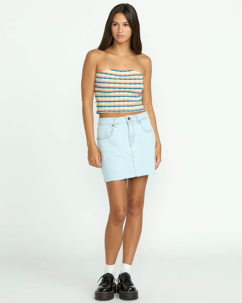 Volcom Women's Its A Magikal Tube Top Oat