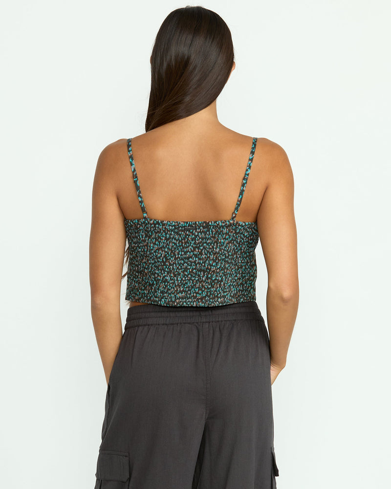 Volcom Women's Here Kitty Cami Multi