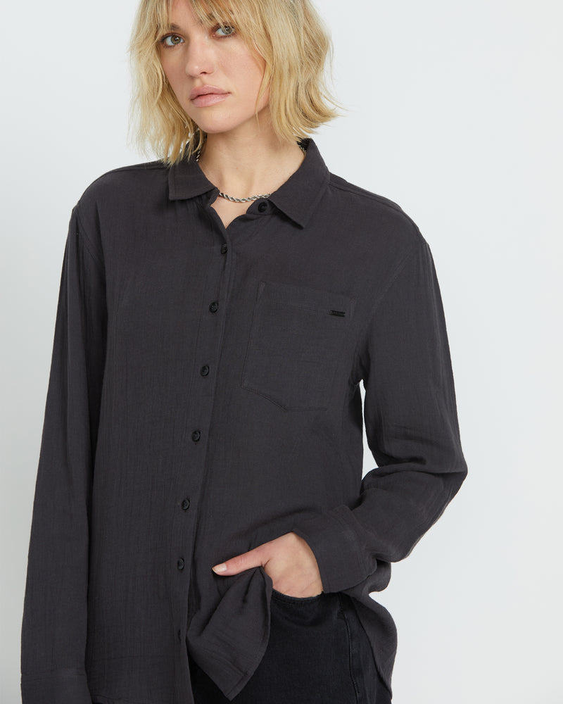 Women's Lil Button Up Long Sleeve
