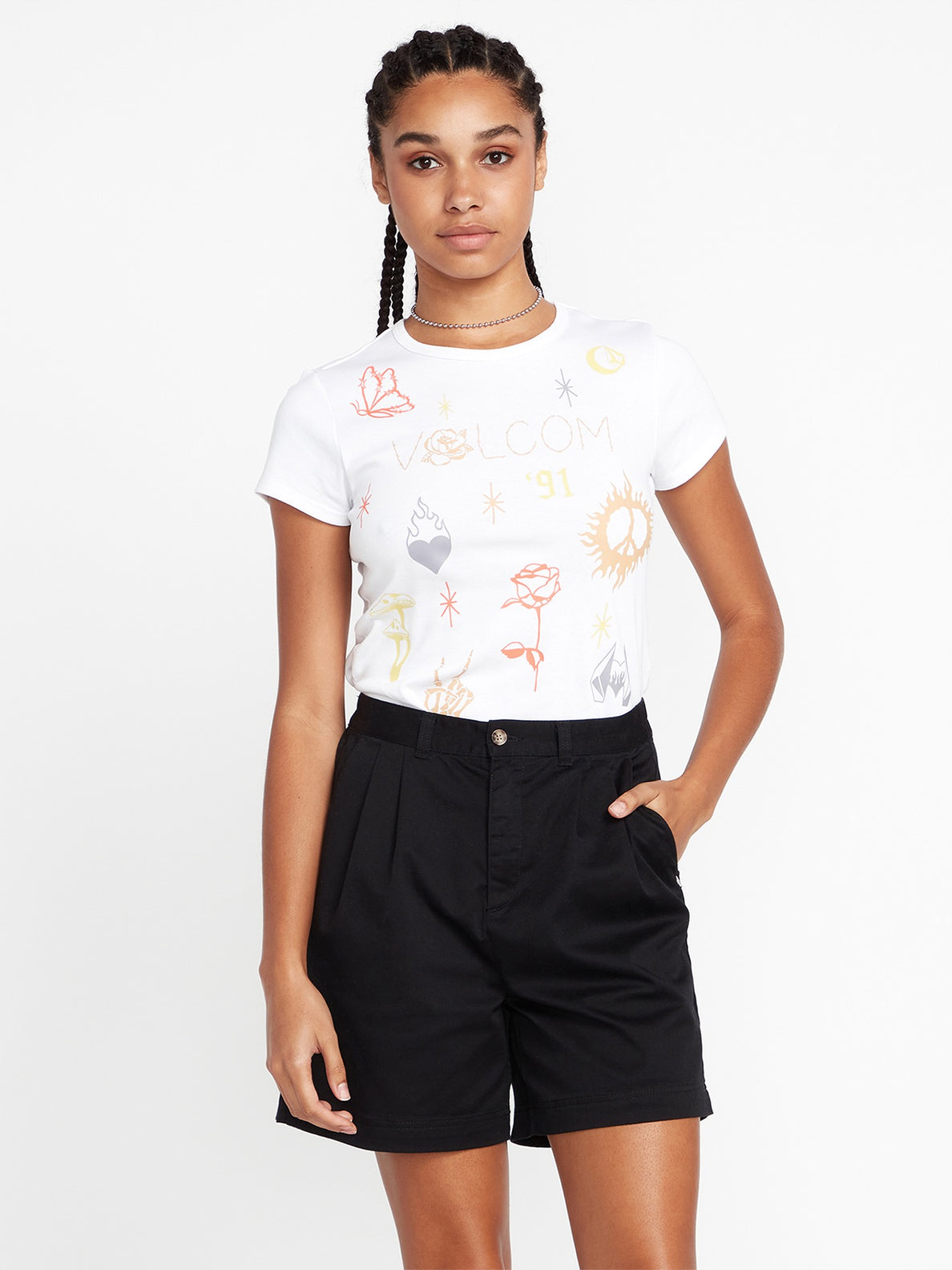 Frochickie Trouser Shorts - Black
