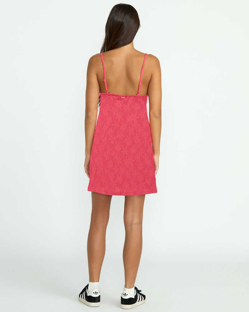 Volcom Women's Shella Good Dress True Red
