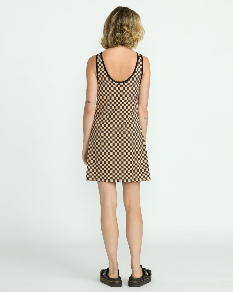 Volcom Women's Stoneway Dress Vintage Black