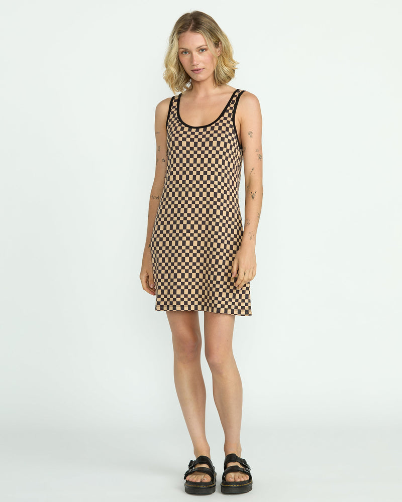 Volcom Women's Stoneway Dress Vintage Black