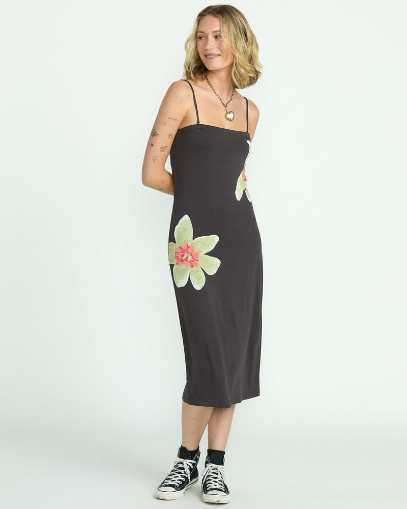 Volcom Women's Starstone Glow Dress Black