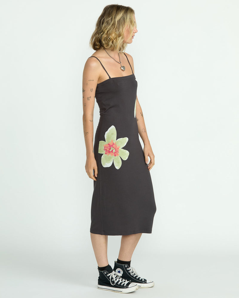 Volcom Women's Starstone Glow Dress Black