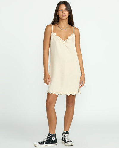 Volcom Women's Unreality Dress Oat