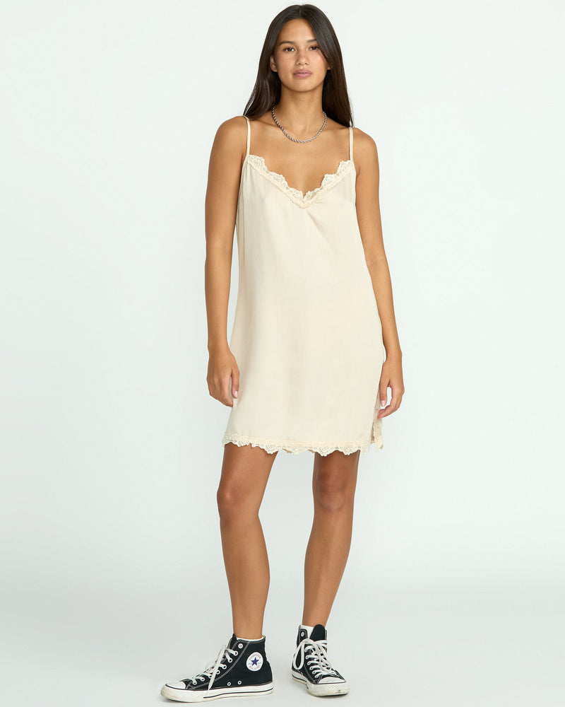 Volcom Women's Unreality Dress Oat