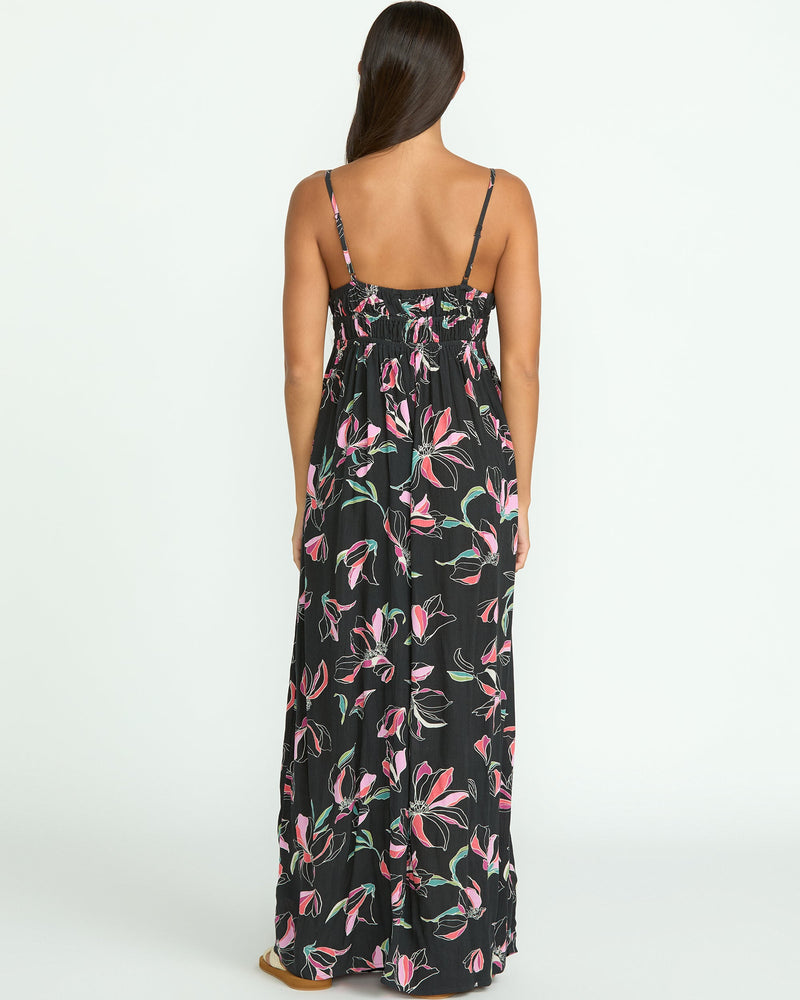 Volcom Women's Dream In Bloom Dress Black