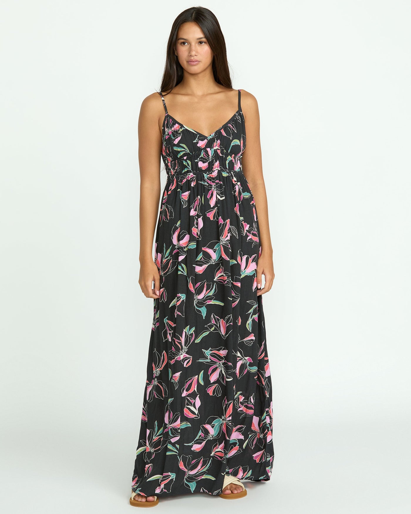 Volcom Women's Dream In Bloom Dress Black
