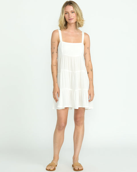 Volcom Women's Beachmoonstone Dress White