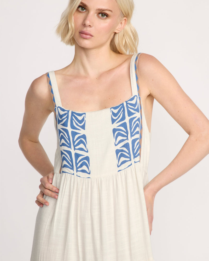 Volcom Women's Featured Artist Emma Rushton Maxi Dress 